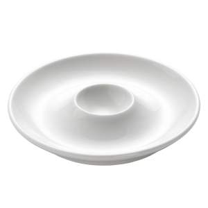 Bílý porcelánový stojan na vajíčko Maxwell & Williams Basic