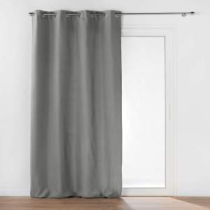 Šedý odhlučňovací závěs z mikrovlákna 135×260 cm Micropolar – douceur d’intérieur