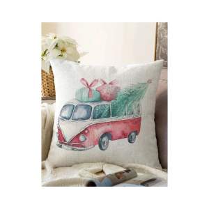 Povlak na polštář s vánočním motivem 43×43 cm – Mila Home