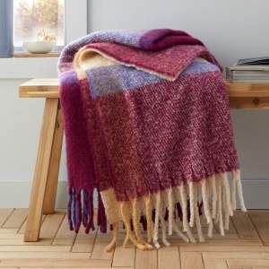 Deka 130×170 cm Mohair Check – Catherine Lansfield