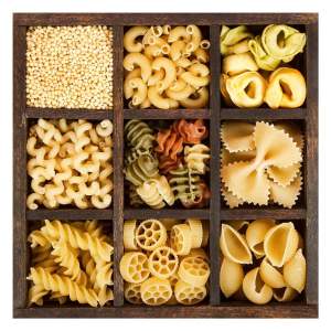 Skleněný obraz 30×30 cm Pasta Box – Styler