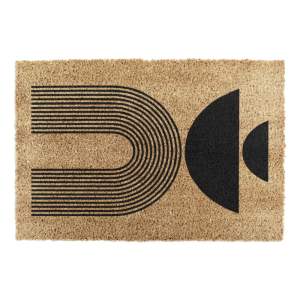 Rohožka z kokosového vlákna 40×60 cm Half Moon – Artsy Doormats