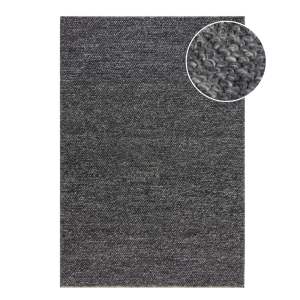 Tmavě šedý ručně tkaný koberec s příměsí vlny 120×170 cm Minerals – Flair Rugs