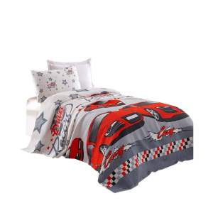 Dětský bavlněný přehoz přes postel Eponj Home Cars, 160 x 235 cm