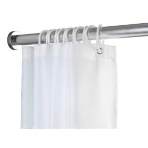 Teleskopická tyč do koupelny ve stříbrné barvě Wenko Luz, délka 70-115 cm