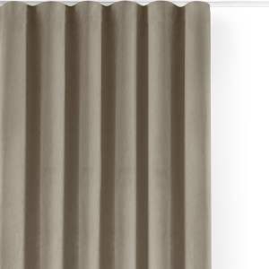 Béžový sametový dimout závěs 200×300 cm Velto – Filumi