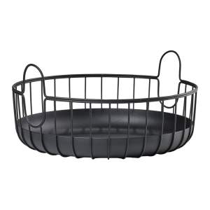 Drátěný kovový košík ø 38×18 cm Inu – Zone