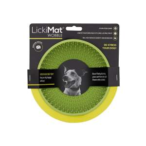 Lízací miska Wobble Light Green – LickiMat