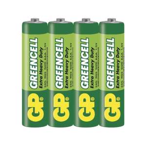 Zinkové baterie AAA 4 ks GREENCELL – EMOS