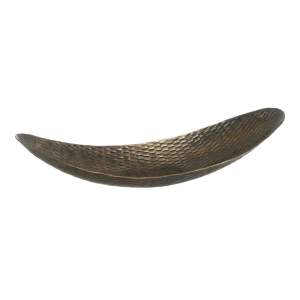 Kovový dekorační tác 48×16 cm Bronze – Ixia