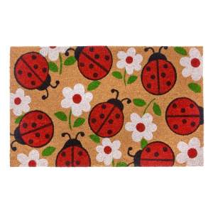Rohožka z kokosového vlákna 75×45 cm Lady Beetle – Hanse Home