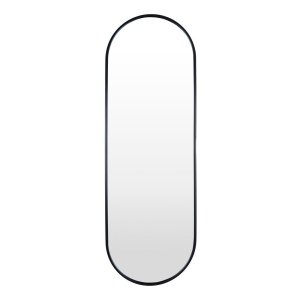 Černé nástěnné zrcadlo Bonami Essentials Lilee, 40 x 120 cm