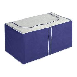 Modrý úložný box Wenko Ocean, 48 x 53 cm