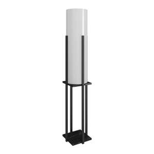 Černobílá stojací lampa (výška 160 cm) Dor – Opviq lights