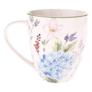 Bílý porcelánový hrnek 490 ml – Dakls