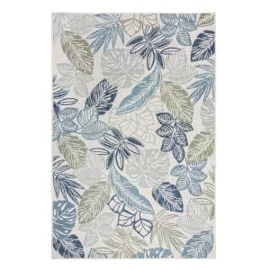 Zeleno-modrý vnitřní a venkovní koberec 160×230 cm Bella Leaf – Flair Rugs