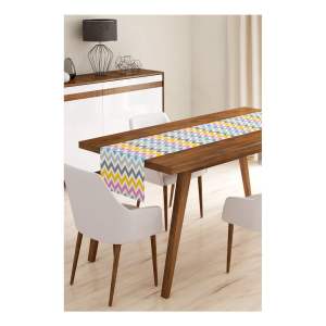 Běhoun na stůl 45×140 cm Zig Zag – Minimalist Cushion Covers