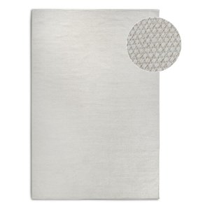 Krémový ručně tkaný koberec s příměsí vlny 190×280 cm Pradesh Natural White – Elle Decoration