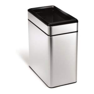 Odpadkový koš z nerezové oceli 10 l – simplehuman