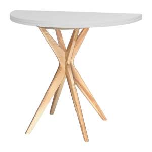 Kulatý rozkládací jídelní stůl 45×90 cm Jubi – Ragaba