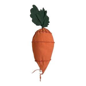 Zeleno-oranžový dětský puf Cathy the Carrot – Lorena Canals