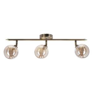 Stropní svítidlo v bronzové barvě se skleněným stínidlem ø 10 cm Rodia – Candellux Lighting