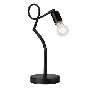 Černá stolní lampa, výška 42 cm Harry – LAMKUR