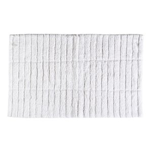 Bílá koupelnová předložka 80×50 cm Tiles – Zone