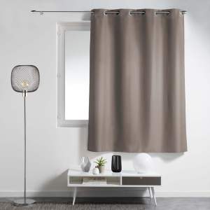 Hnědý závěs 140×180 cm Essentiel – douceur d’intérieur