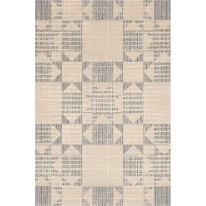 Béžový vlněný koberec 170×240 cm Frotage beige – Agnella
