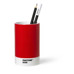 Keramický organizér na psací potřeby Red 2035 – Pantone