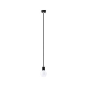 Černé závěsné svítidlo Nice Lamps Bombilla