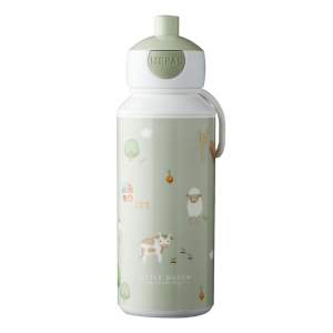 Světle zelená dětská lahev 400 ml Little farm – Mepal