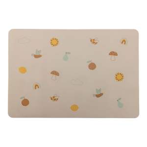 Silikonové dětské prostírání 25,5×37 cm Agnes – Bloomingville Mini