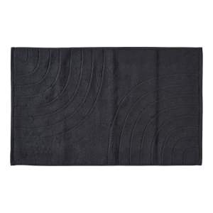 Černá koupelnová předložka 50×80 cm Time – Zone