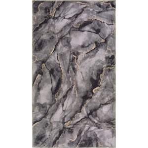 Šedý pratelný koberec běhoun 200×80 cm – Vitaus
