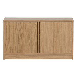 Modulární TV stolek v dekoru dubu v přírodní barvě 77×44 cm Modulair – vtwonen