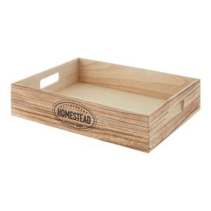 Dřevěný tác 28×38 cm Rustic Homestead – Premier Housewares