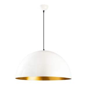 Bílé stropní svítidlo Opviq lights Berceste, ø 60 cm