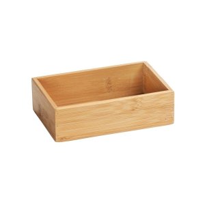 Bambusová úložná přihrádka Wenko Terra, šířka 10 cm