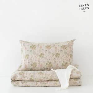 Lněné dětské povlečení na jednolůžko 140×200 cm – Linen Tales