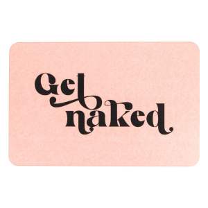 Světle růžová koupelnová předložka z křemeliny 39×60 cm Get Naked – Artsy Doormats