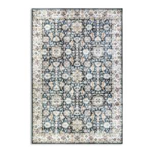 Modrý koberec 200×290 cm Saveh Blue Cream – Elle Decoration