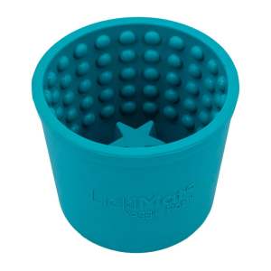 Lízací miska Yoggie Pot Turquoise – LickiMat