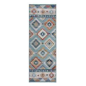 Modrý venkovní běhoun 80×230 cm Avery Blue – Flair Rugs