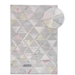 Šedý koberec Universal Margot Triangle, 120 x 170 cm