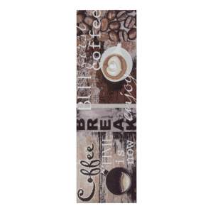 Hnědý koberec běhoun 50×150 cm Enjoy Coffee Break – Hanse Home