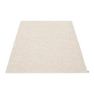 Krémový vnitřní a venkovní koberec 140×200 cm Mono Linen Vanilla – Pappelina
