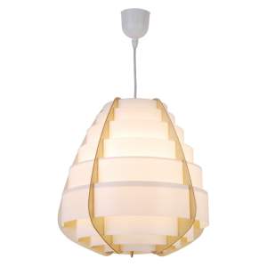 Bílé závěsné svítidlo Nagoja – Candellux Lighting