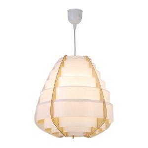 Bílé závěsné svítidlo Nagoja – Candellux Lighting